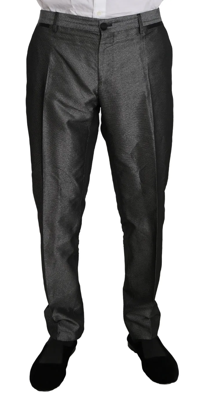 Elegant Gray Patterned Martini Suit sold by Louxly product image thumbnail 4