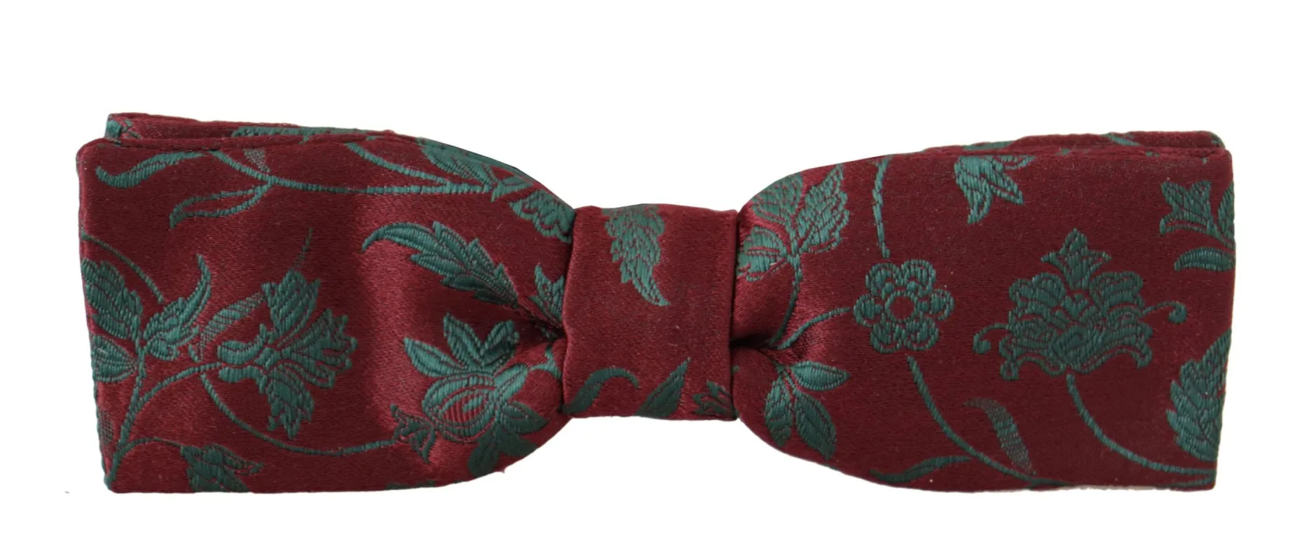 Elegant Maroon Patterned Bow Tie made by Louxly