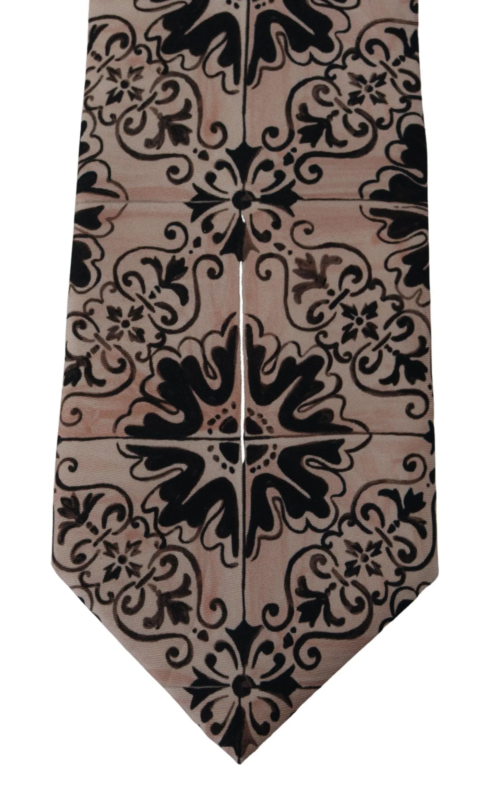 Stunning Silk Gentleman's Tie in Rich Brown sold by Louxly product image thumbnail 4