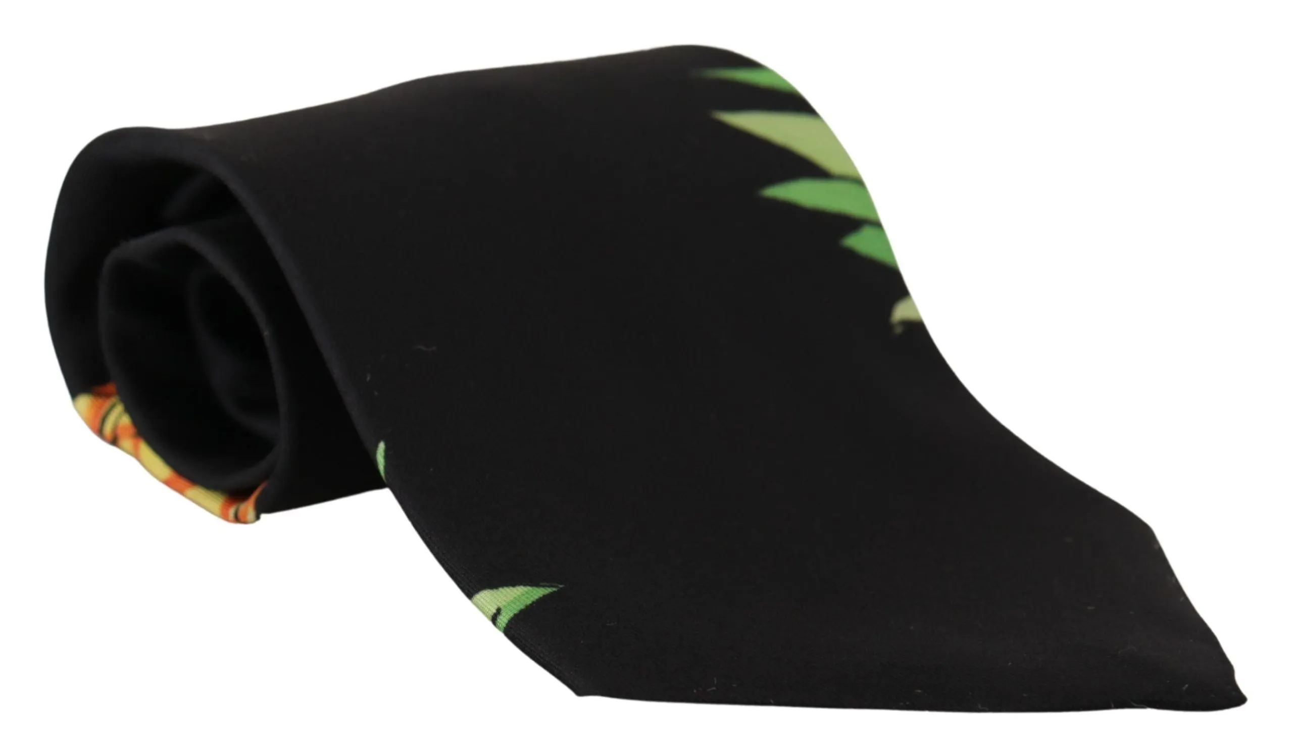 Elegant Black Silk Tie for Sophisticated Style sold by Louxly