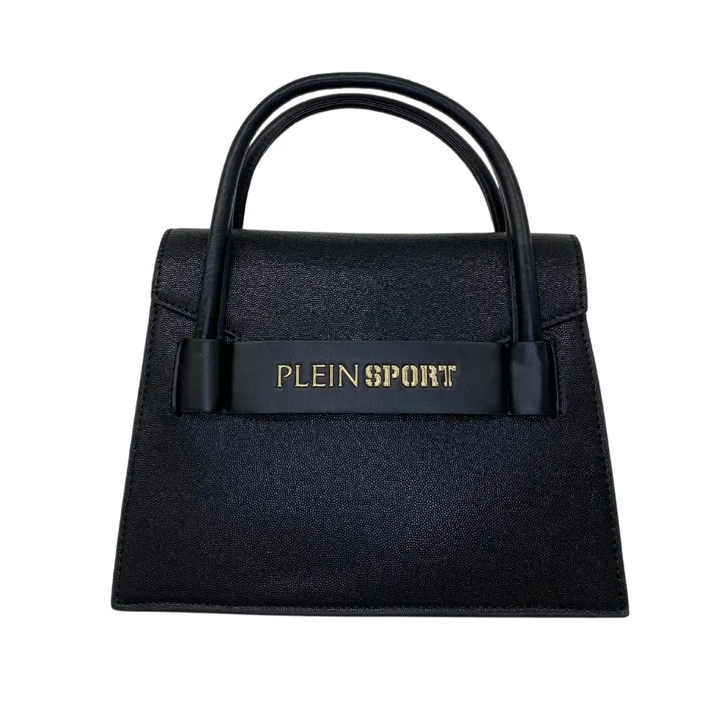 Black Polyethylene Women Handbag sold by Louxly