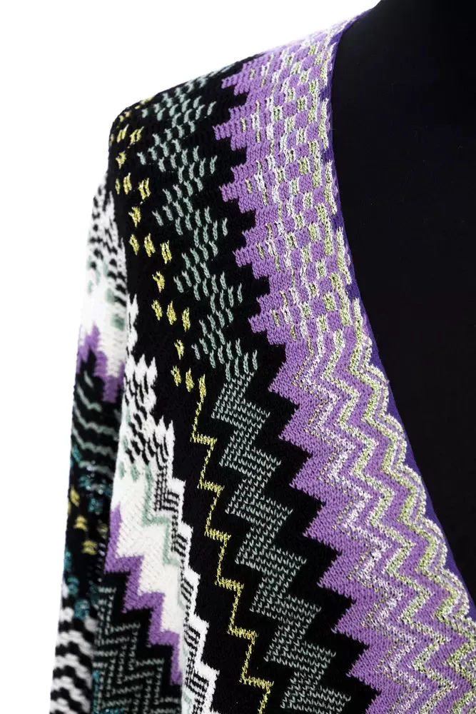 Multicolor Wool Women Poncho sold by Louxly product image thumbnail 2