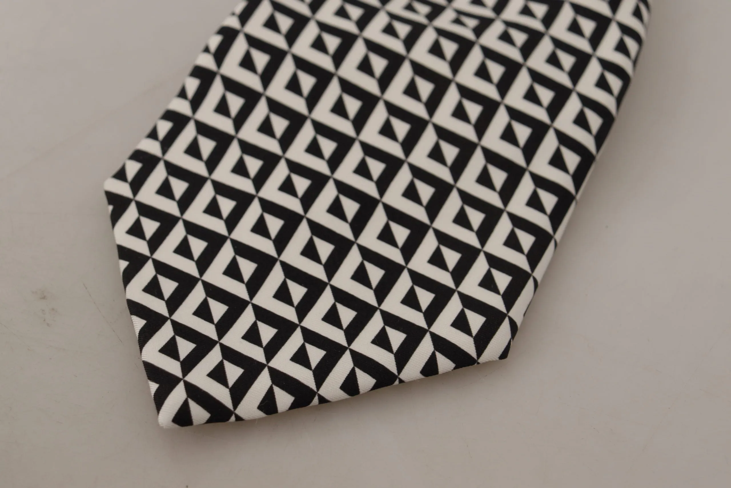Elegant Silk Black Tie for the Dapper Gentleman sold by Louxly product image thumbnail 2
