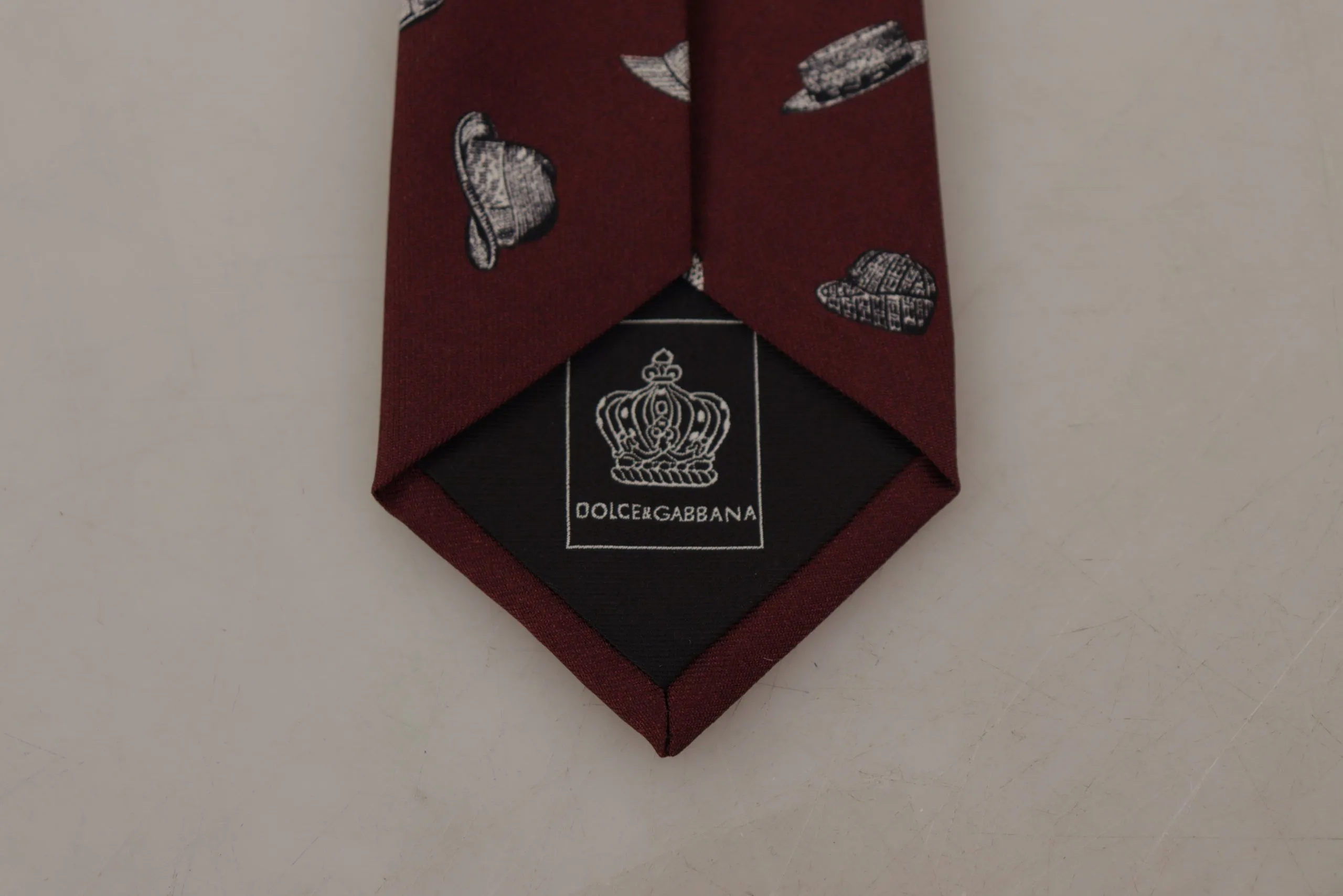 Maroon Elegance Silk Tie sold by Louxly product image thumbnail 5