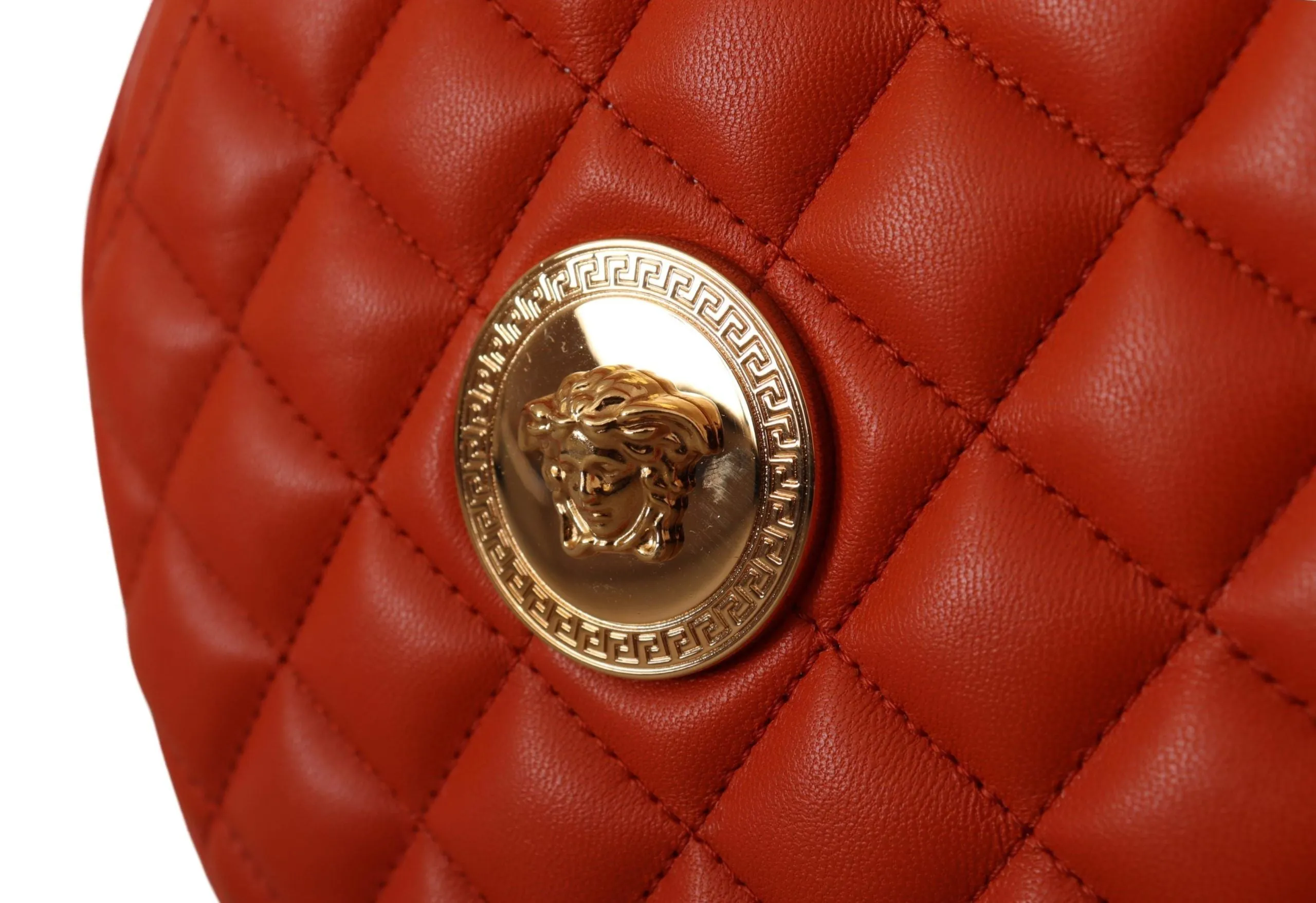 Elegant Round Nappa Leather Crossbody Bag sold by Louxly product image thumbnail 5