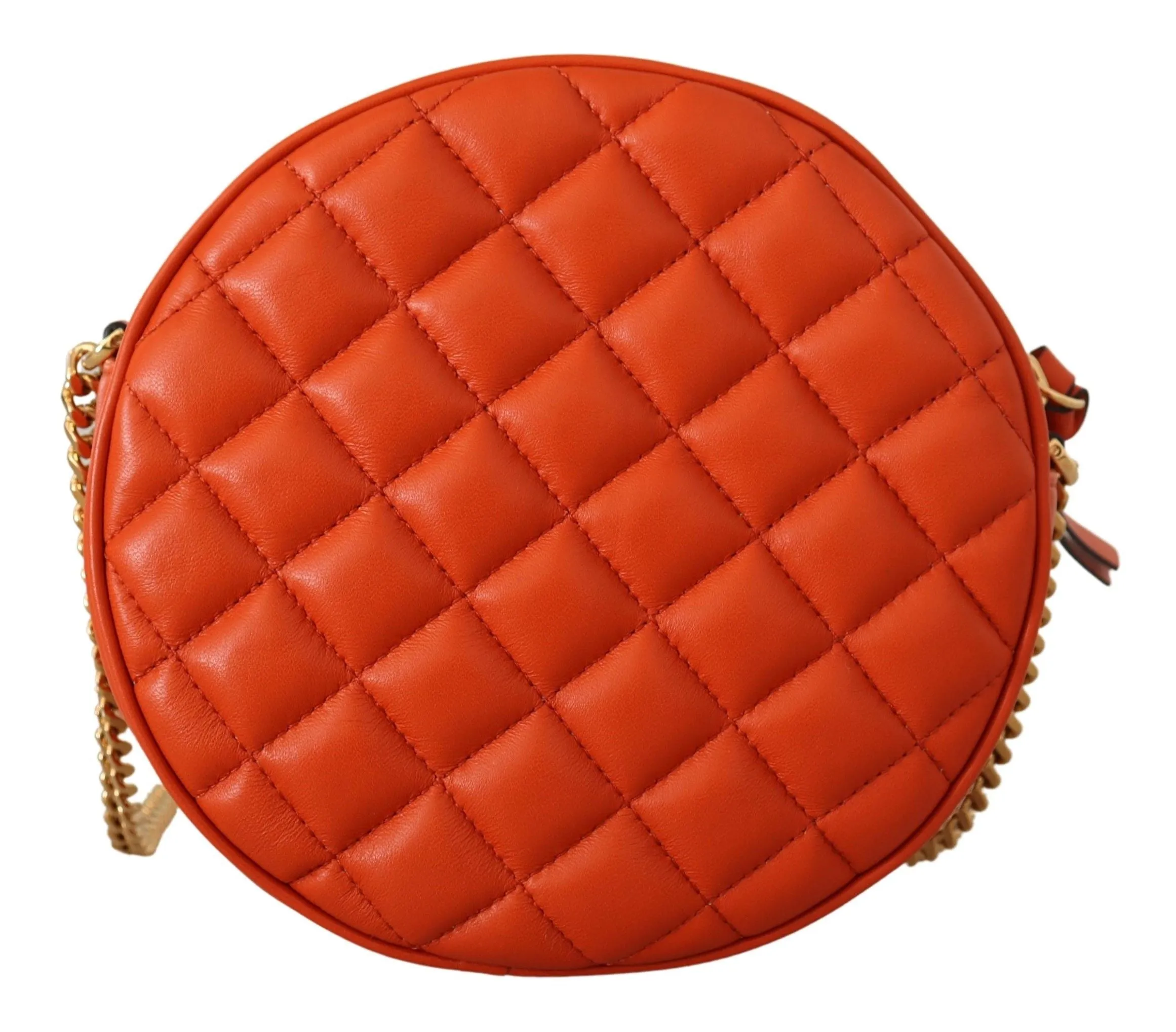 Elegant Round Nappa Leather Crossbody Bag sold by Louxly product image thumbnail 3