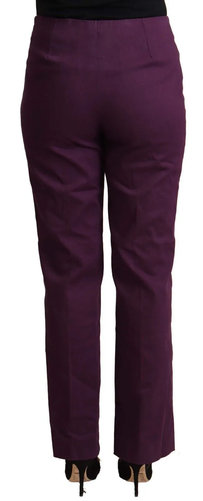 Elegant Violet High Waist Tapered Pants sold by Louxly product image thumbnail 3