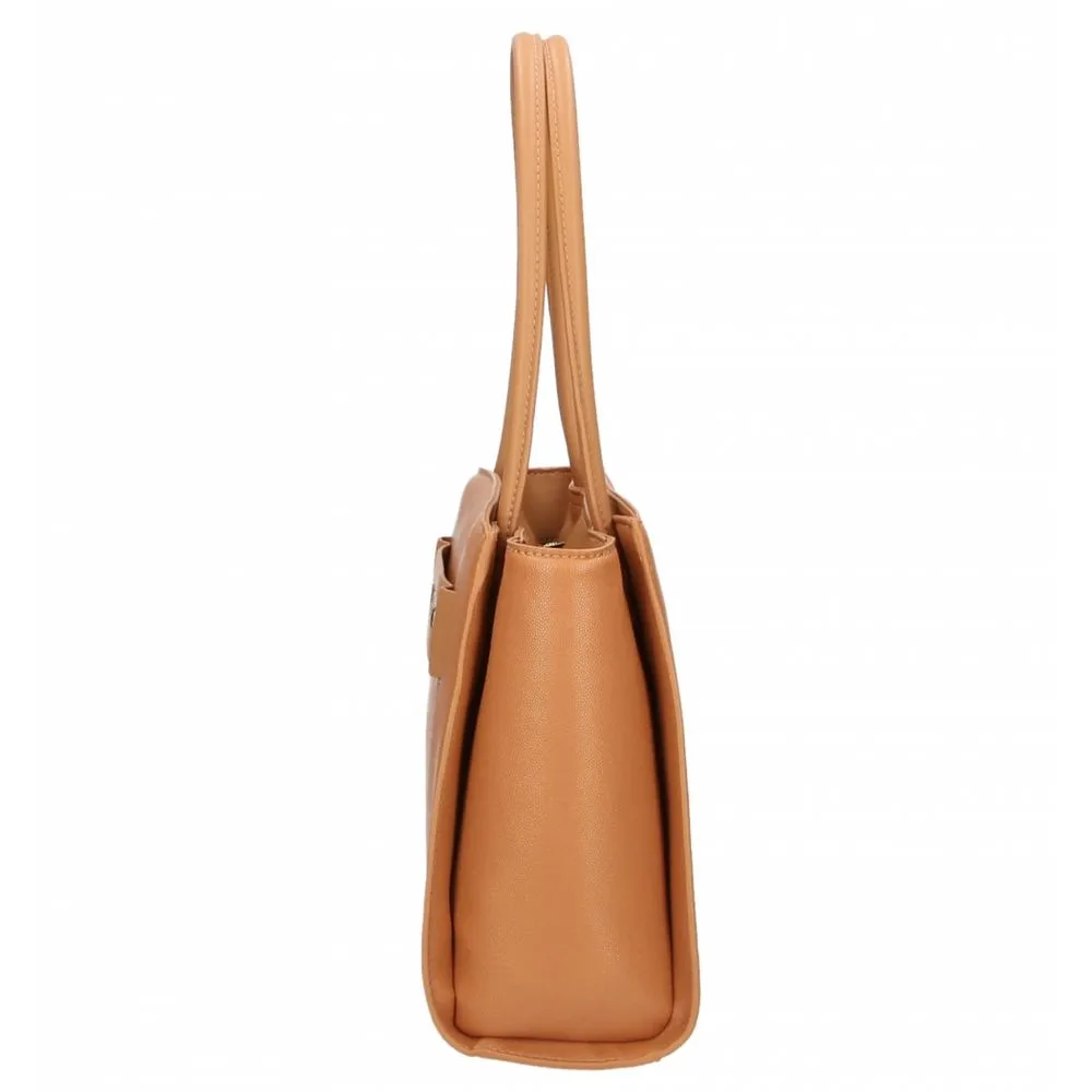 Brown Polyethylene Women Shoulder Bag sold by Louxly product image thumbnail 3