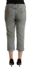 Chic Mid Waist Cropped Skinny Pants sold by Louxly