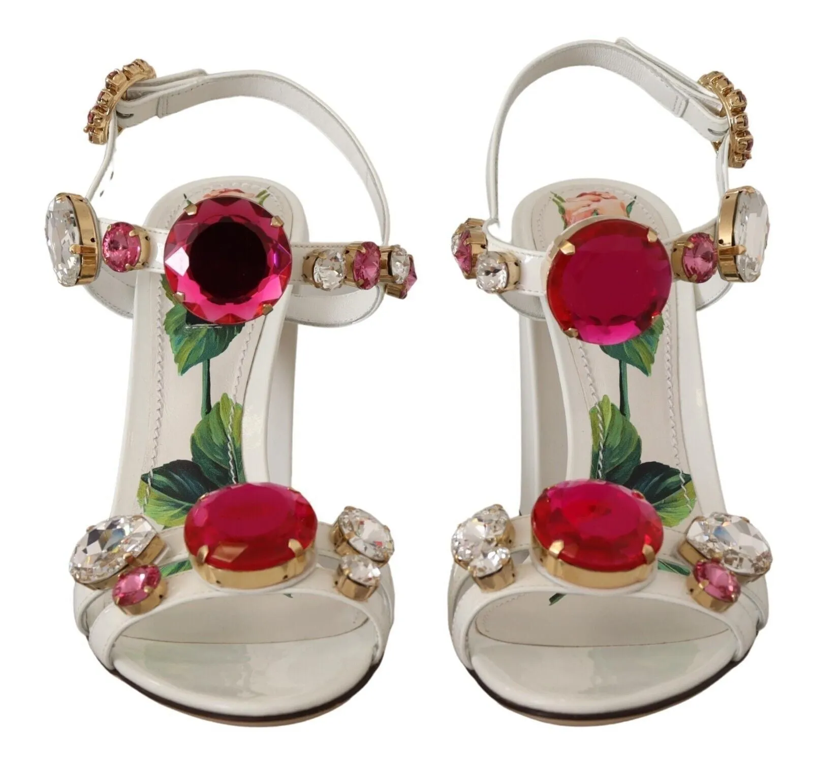 Keira Crystal-Embellished Ankle Strap Heels sold by Louxly product image thumbnail 3