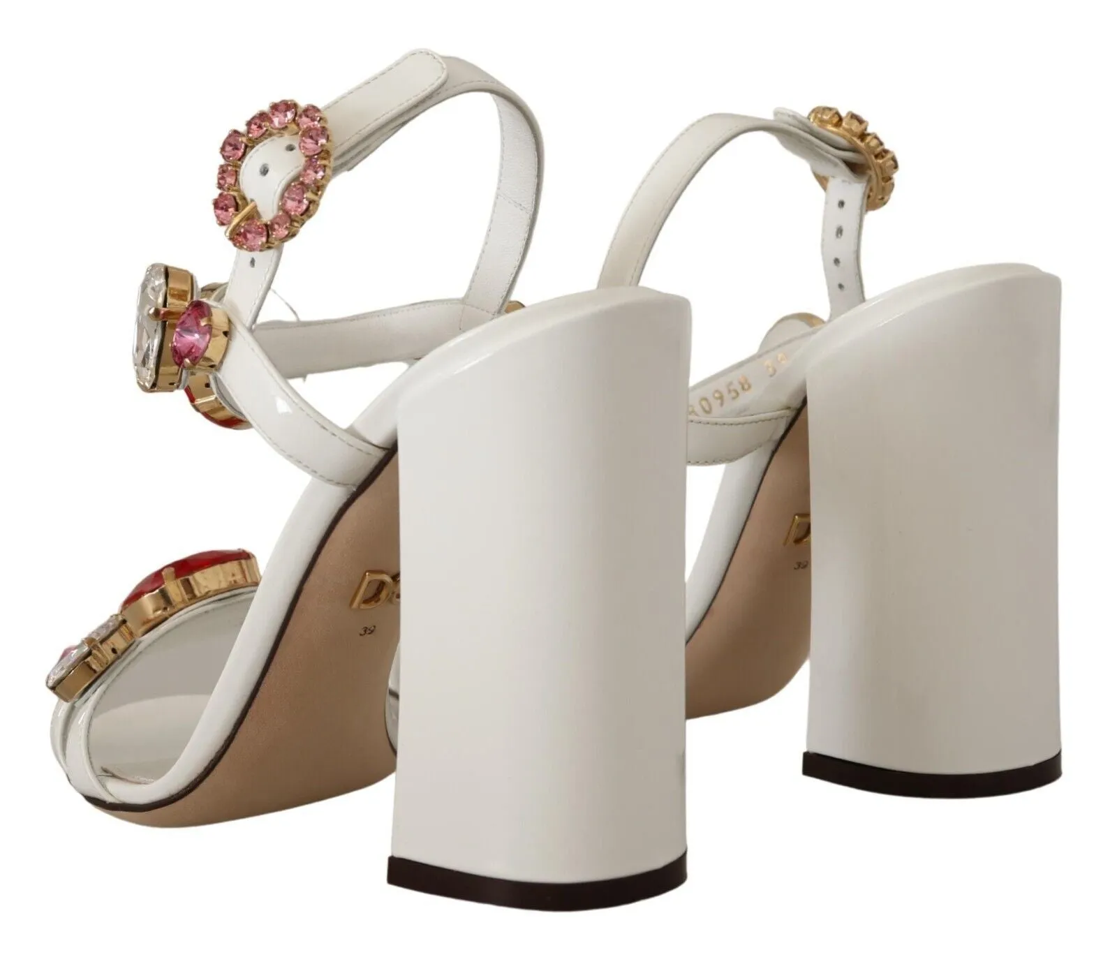 Keira Crystal-Embellished Ankle Strap Heels sold by Louxly product image thumbnail 4