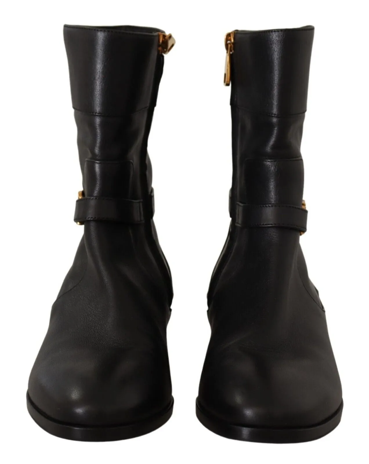 Elegant Leather Biker Boots sold by Louxly product image thumbnail 2