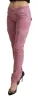 Chic Pink Low Waist Skinny Jeans sold by Louxly