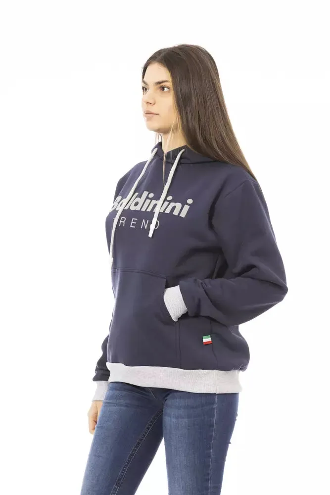Blue Cotton Women Hoodie sold by Louxly product image thumbnail 2