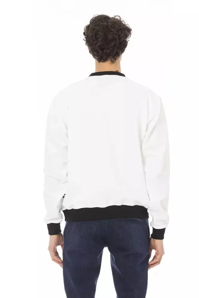 White Cotton Men Sweater sold by Louxly product image thumbnail 3
