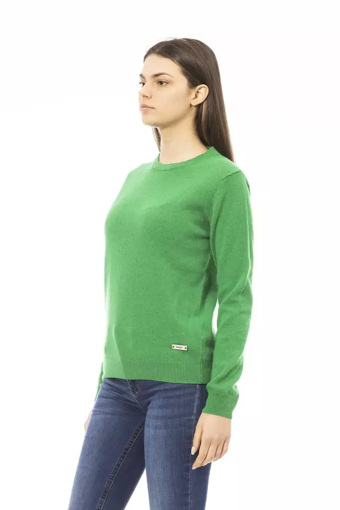 Green Wool Women Sweater sold by Louxly product image thumbnail 2