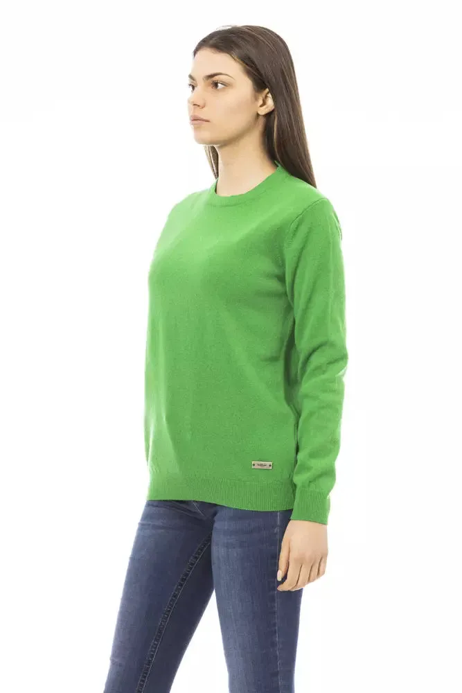 Green Wool Women Sweater sold by Louxly product image thumbnail 2