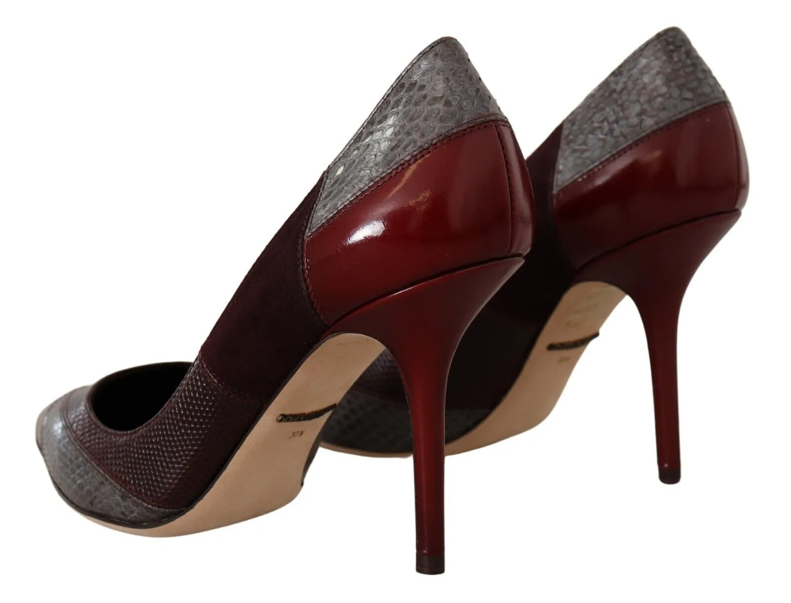 Multicolor Exotic Leather Heels Pumps sold by Louxly product image thumbnail 4