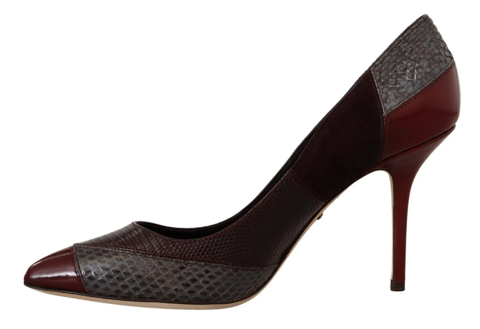 Multicolor Exotic Leather Heels Pumps sold by Louxly product image thumbnail 5