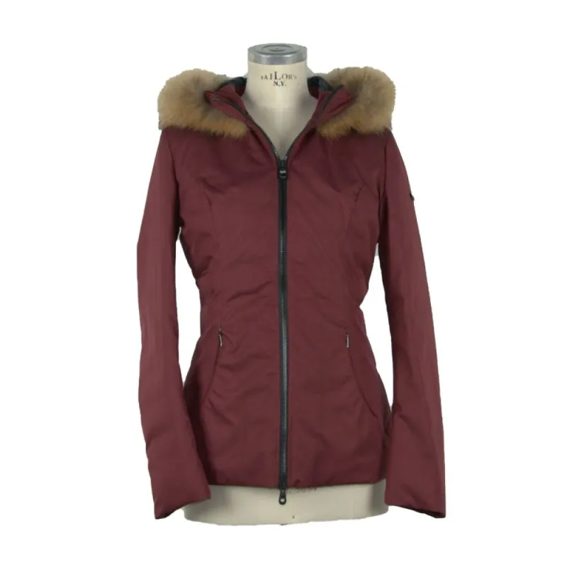Red Polyester Women's Jacket sold by Louxly