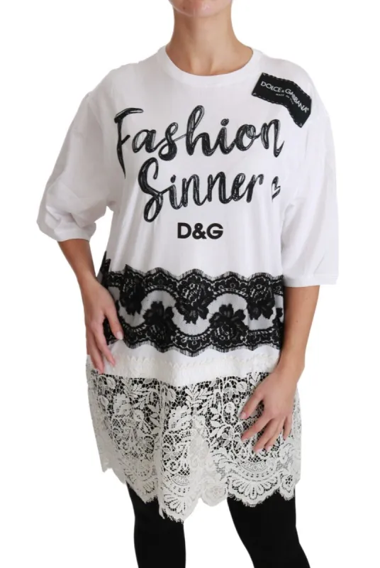 Chic DG Fashion Sinners Oversized Tee made by Louxly