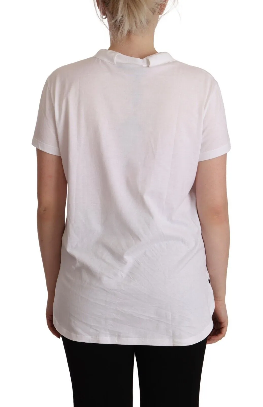Elegant Collared Crown Print Tee sold by Louxly product image thumbnail 3