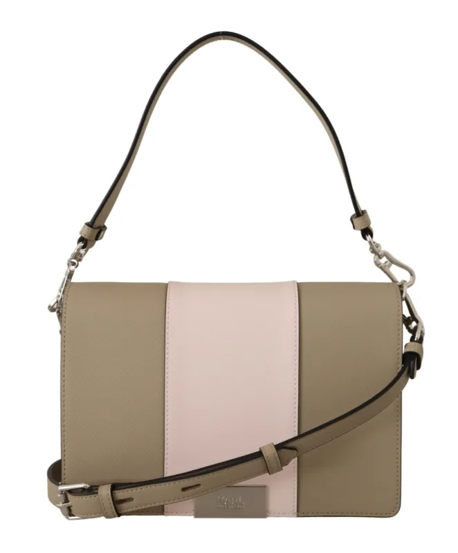 Chic Sage Shoulder Bag with Dual Straps sold by Louxly