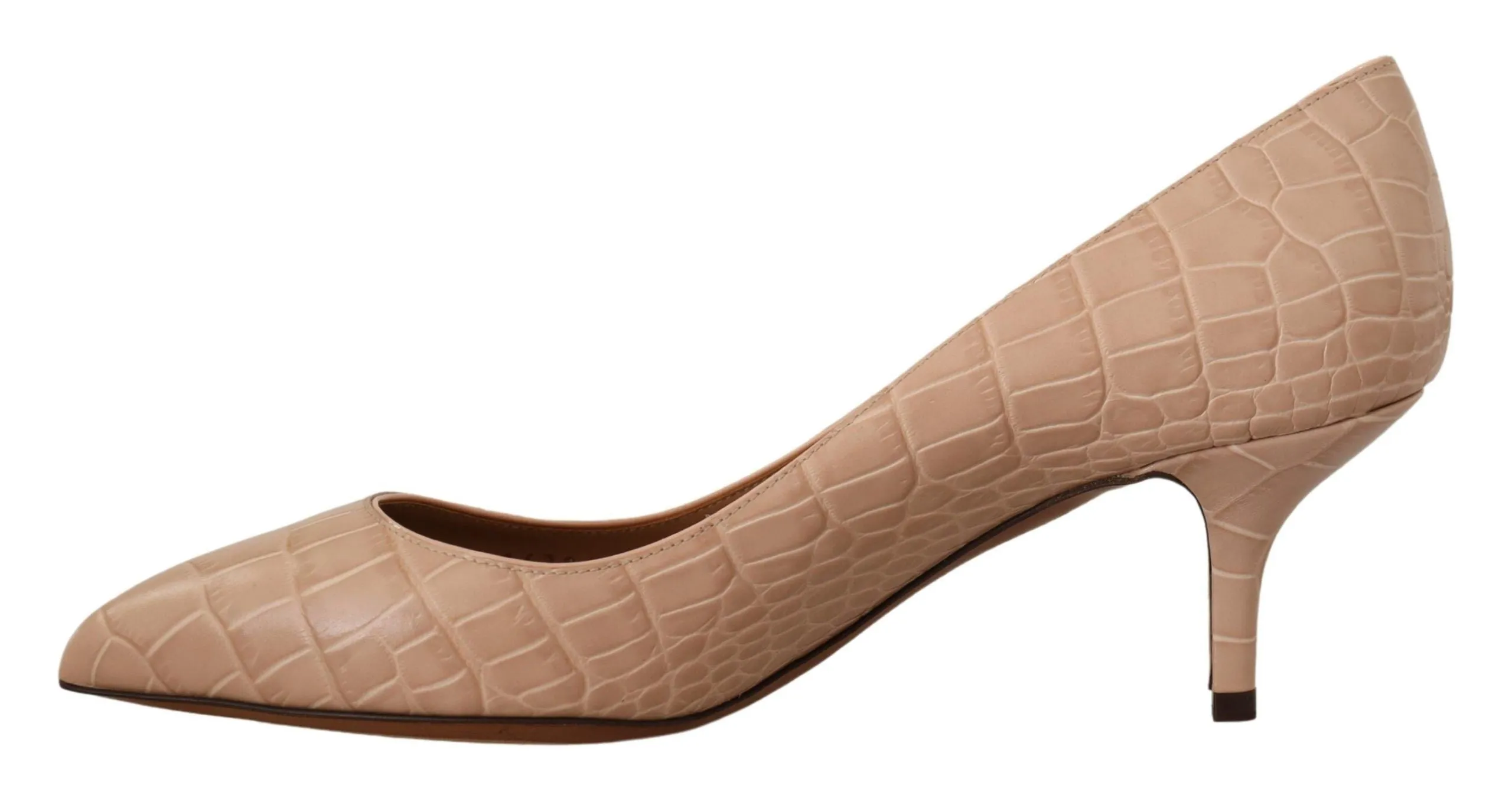 Elegant Beige Leather Pumps sold by Louxly product image thumbnail 4