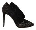 Elegant Stretch Sock Boots in Black sold by Louxly