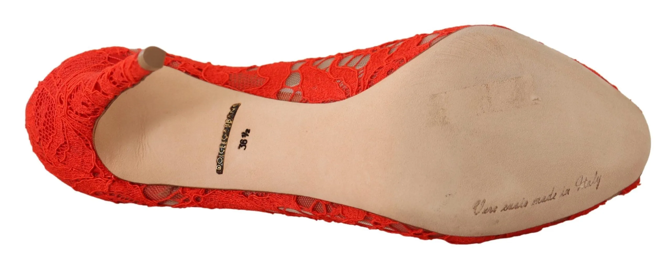 Red Crystal Taormina Lace Heels Pumps sold by Louxly product image thumbnail 5