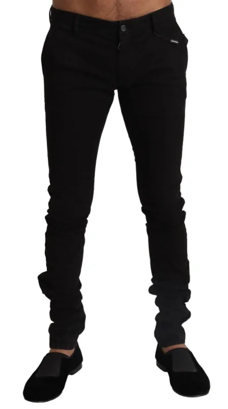 Elegant Slim Fit Skinny Pants for Men sold by Louxly