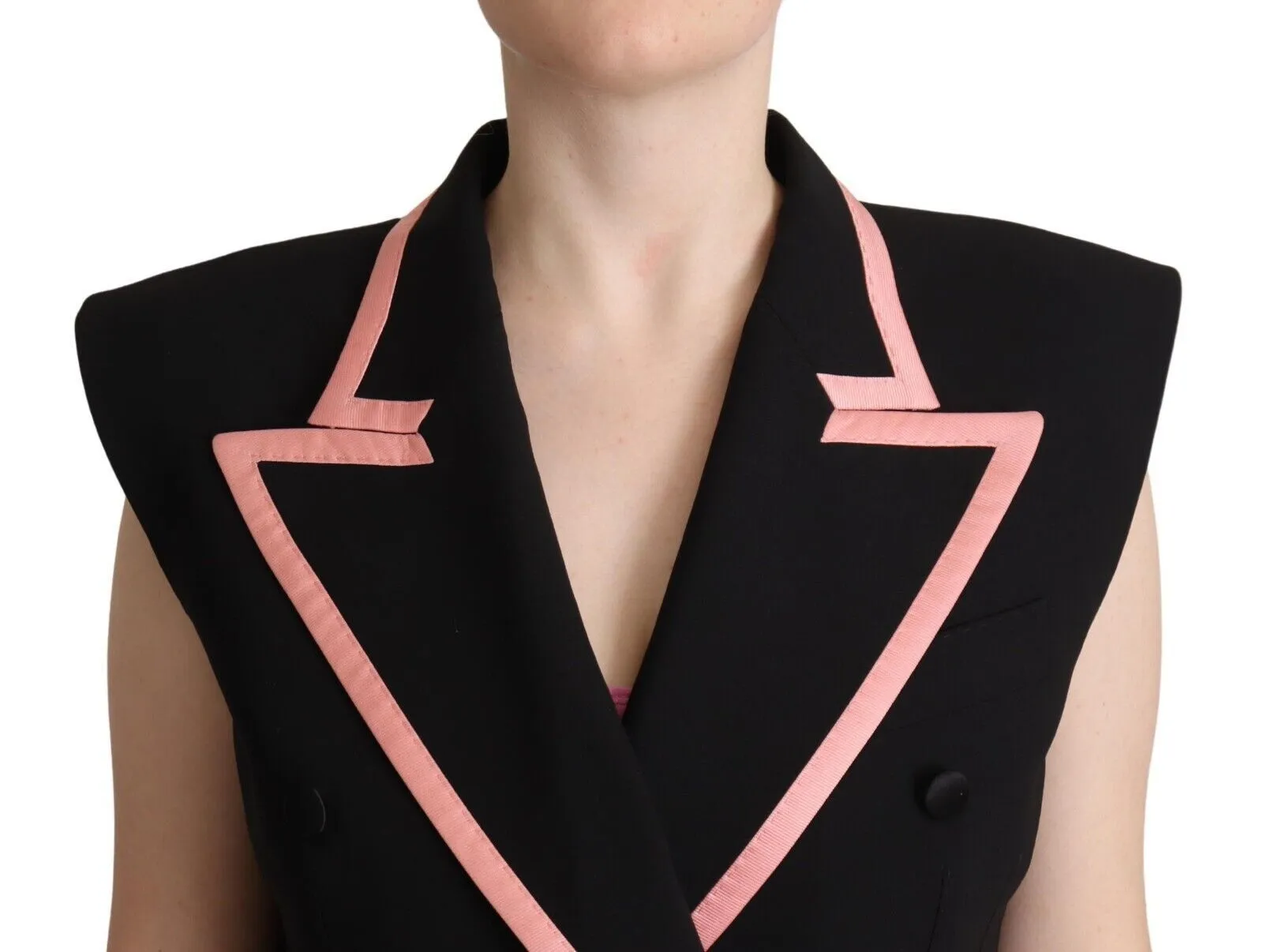 Elegant Sleeveless Wool Blend Jumpsuit sold by Louxly product image thumbnail 4