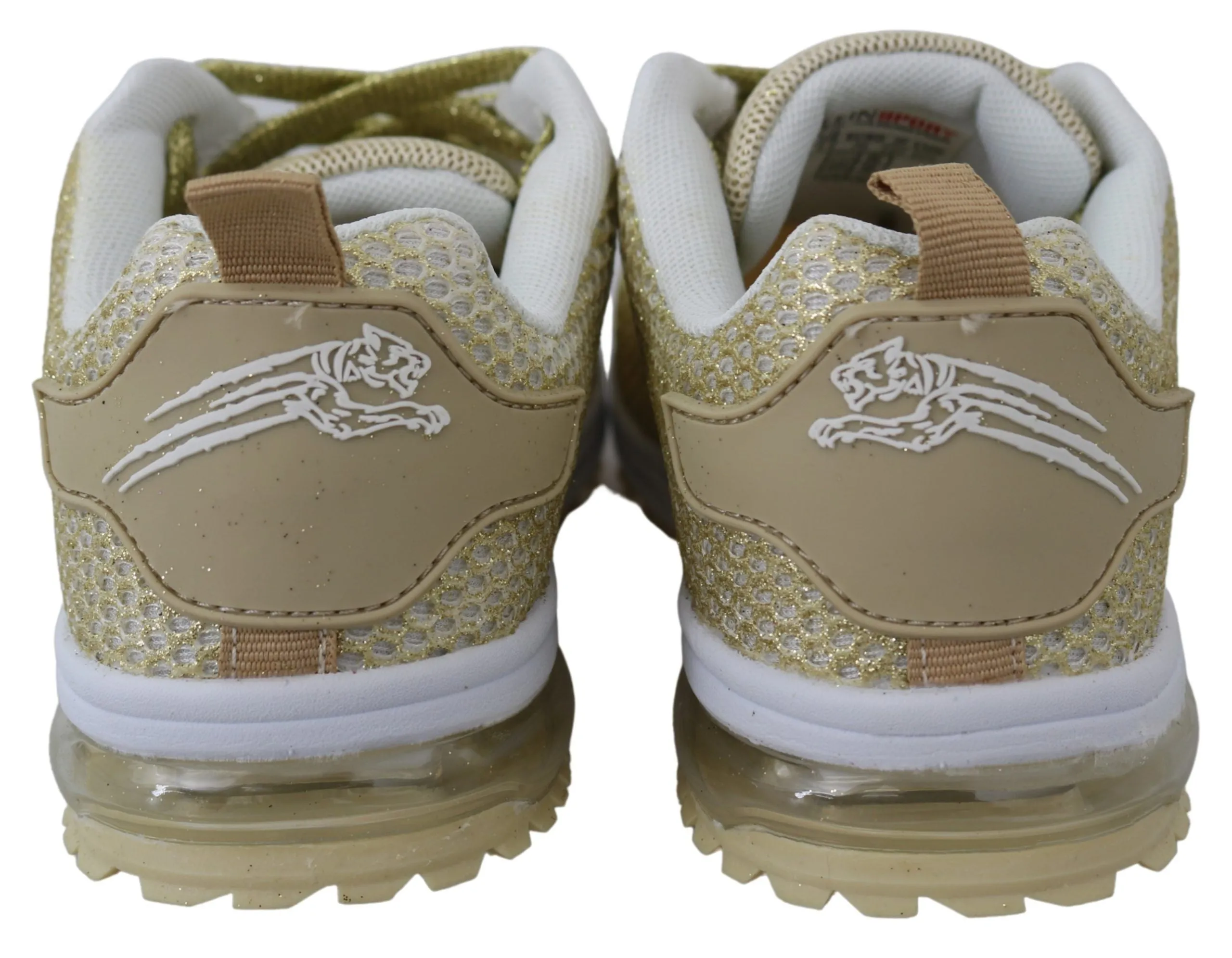 Exquisite Gold Polyester Sport Sneakers sold by Louxly product image thumbnail 4
