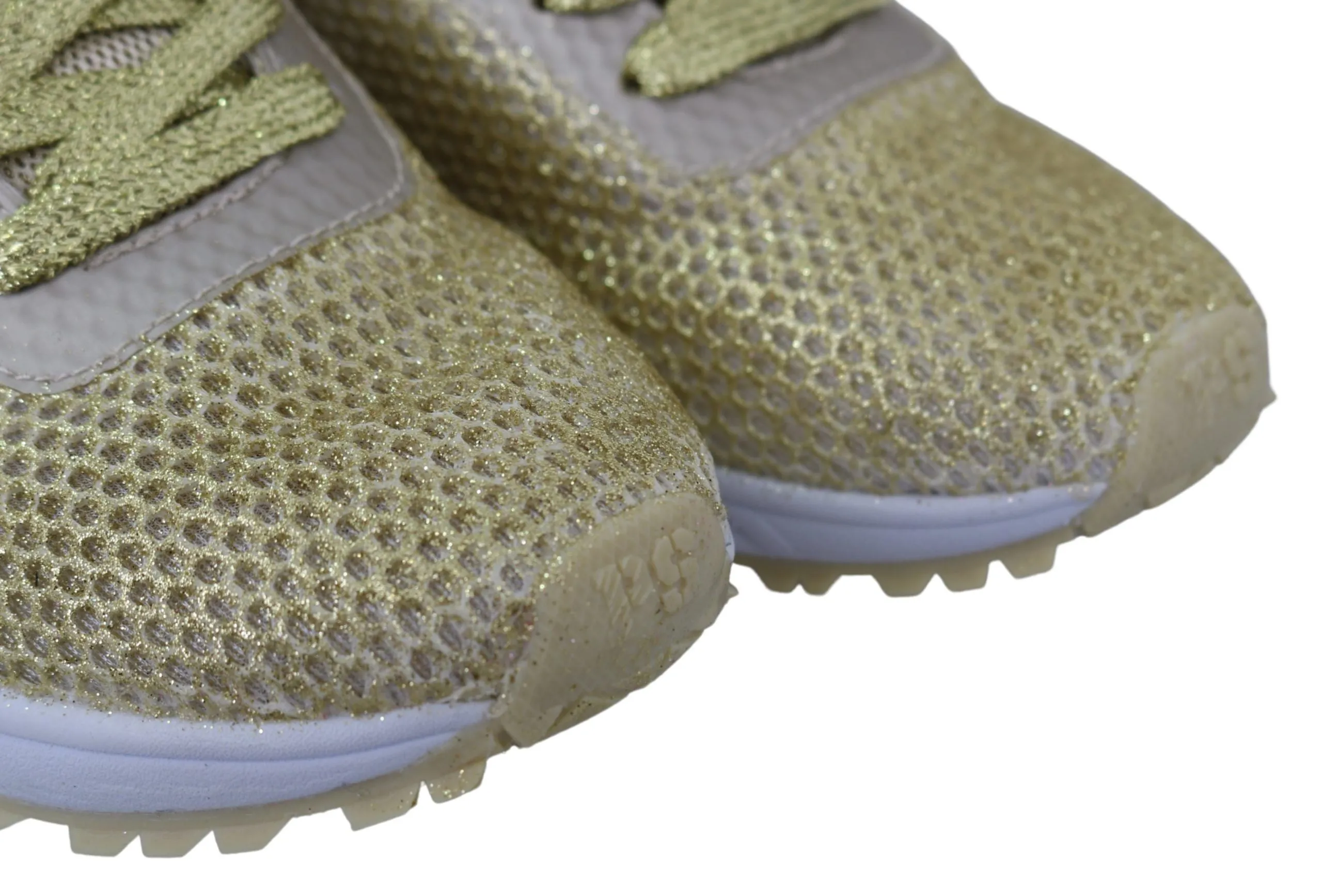 Exquisite Gold Polyester Sport Sneakers sold by Louxly product image thumbnail 2