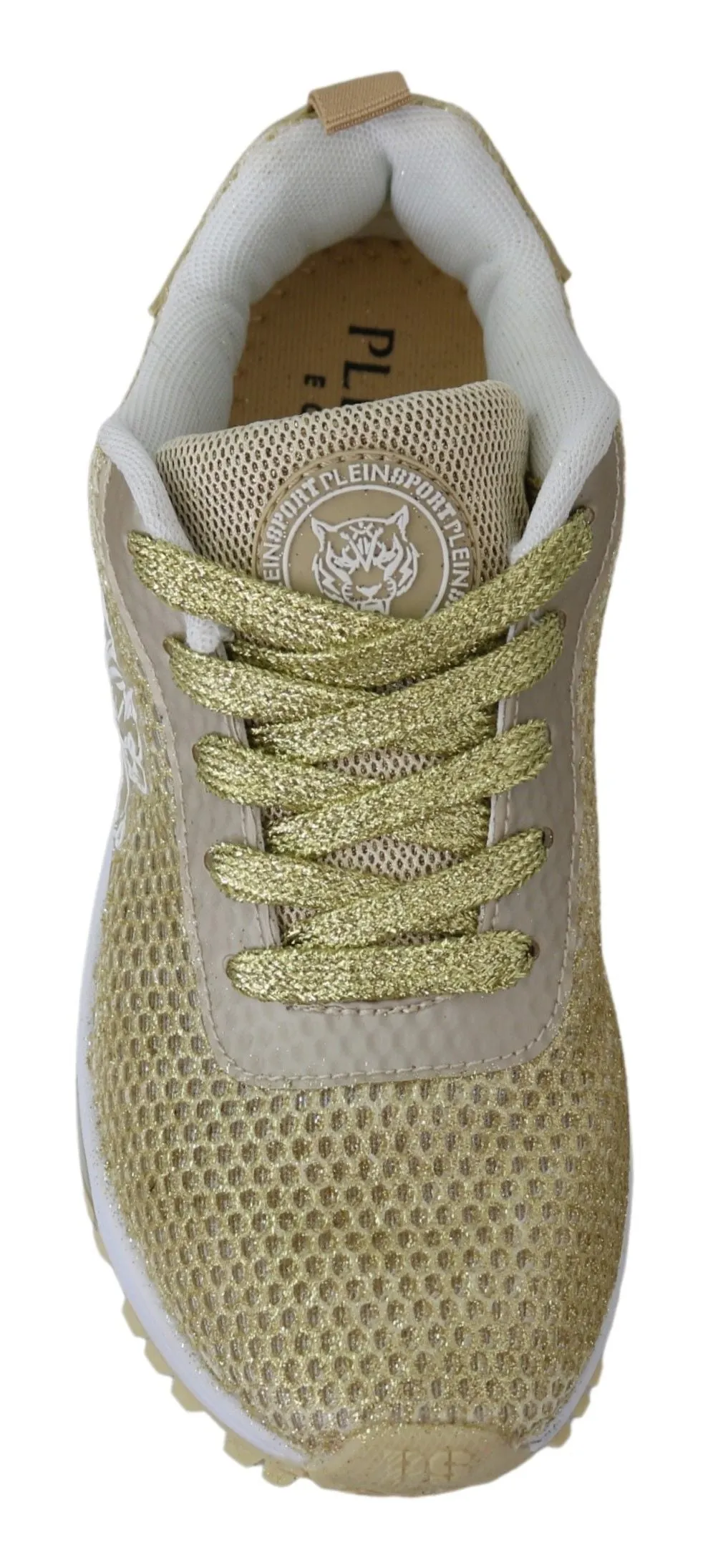 Exquisite Gold Polyester Sport Sneakers sold by Louxly product image thumbnail 3