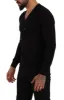 Elegant V-Neck Black Cashmere Cardigan sold by Louxly