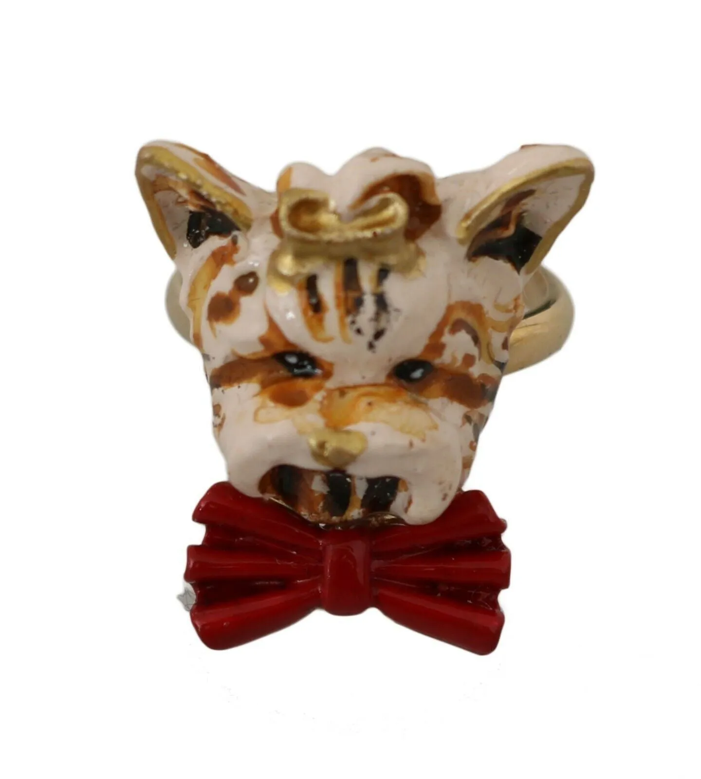 Elegant Canine-Inspired Gold Tone Ring sold by Louxly product image thumbnail 5