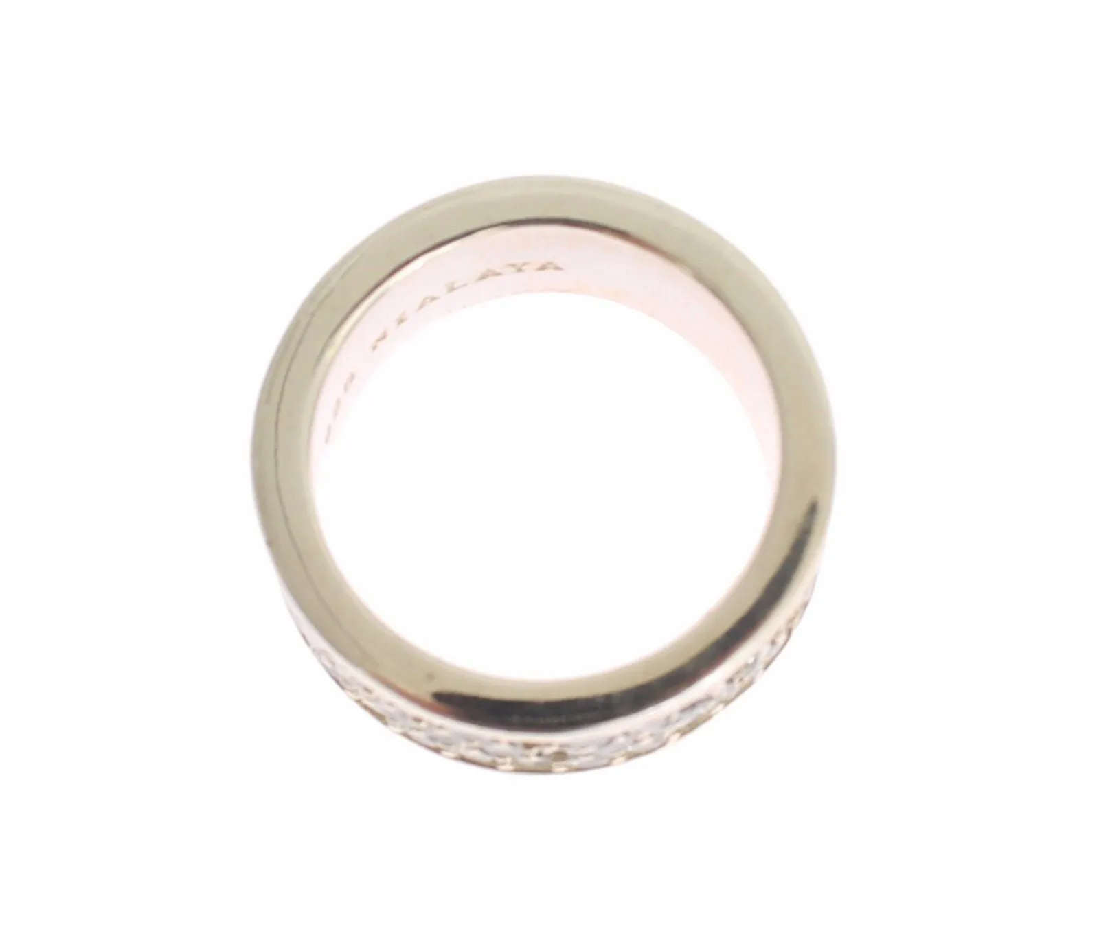 Glamorous Silver CZ Crystal Embellished Ring sold by Louxly product image thumbnail 2