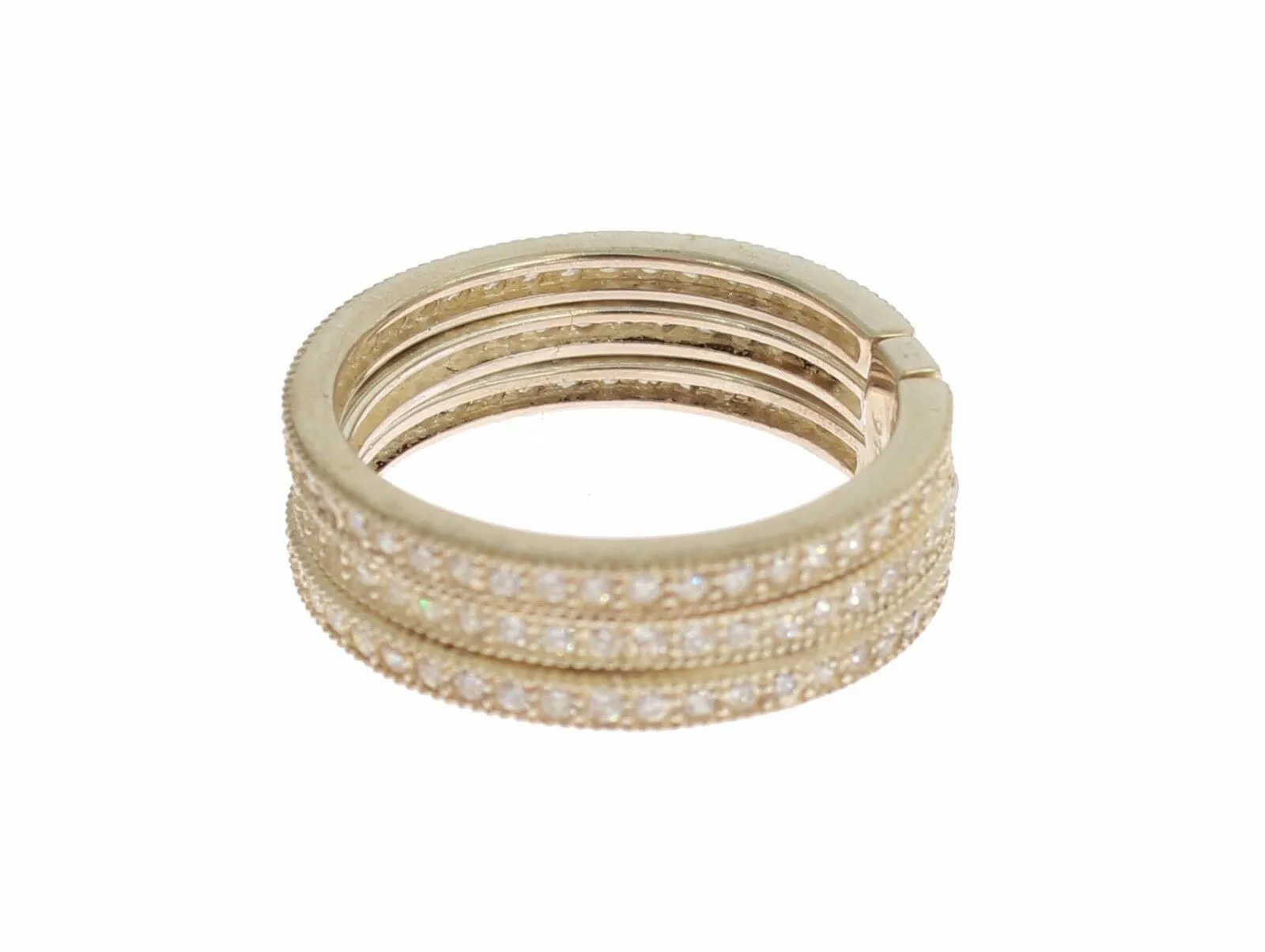 Dazzling Sterling Silver CZ Crystal Ring sold by Louxly product image thumbnail 3