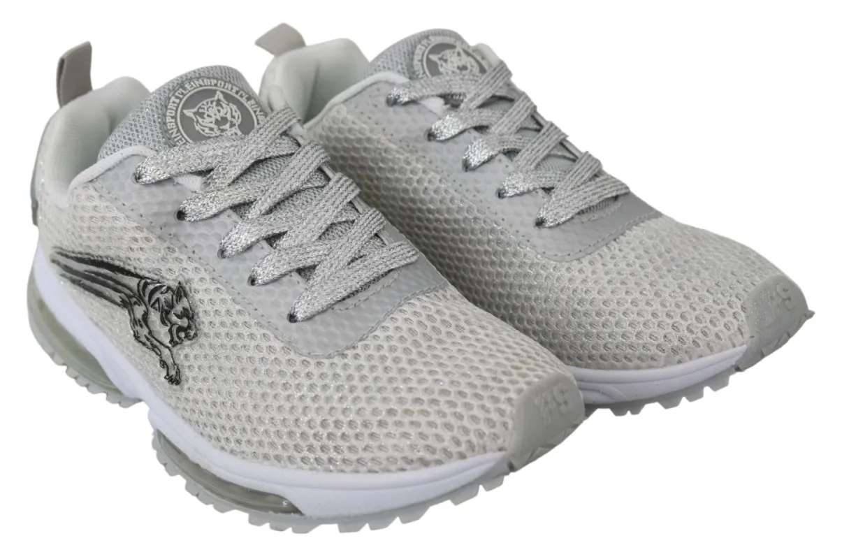Glamorous Silver Gretel Sport Sneakers sold by Louxly