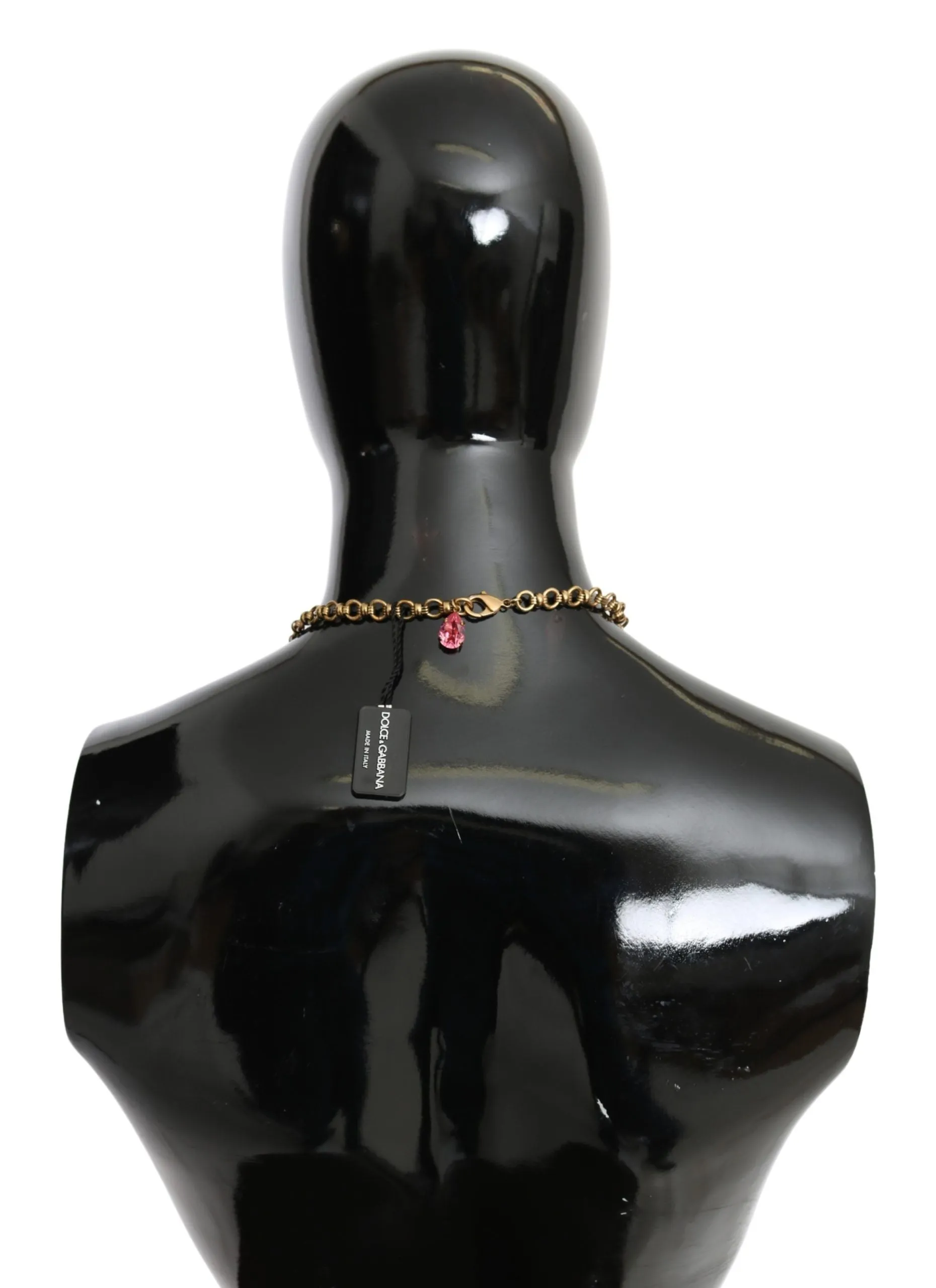 Crystal Embellished Floral Charm Necklace sold by Louxly product image thumbnail 2