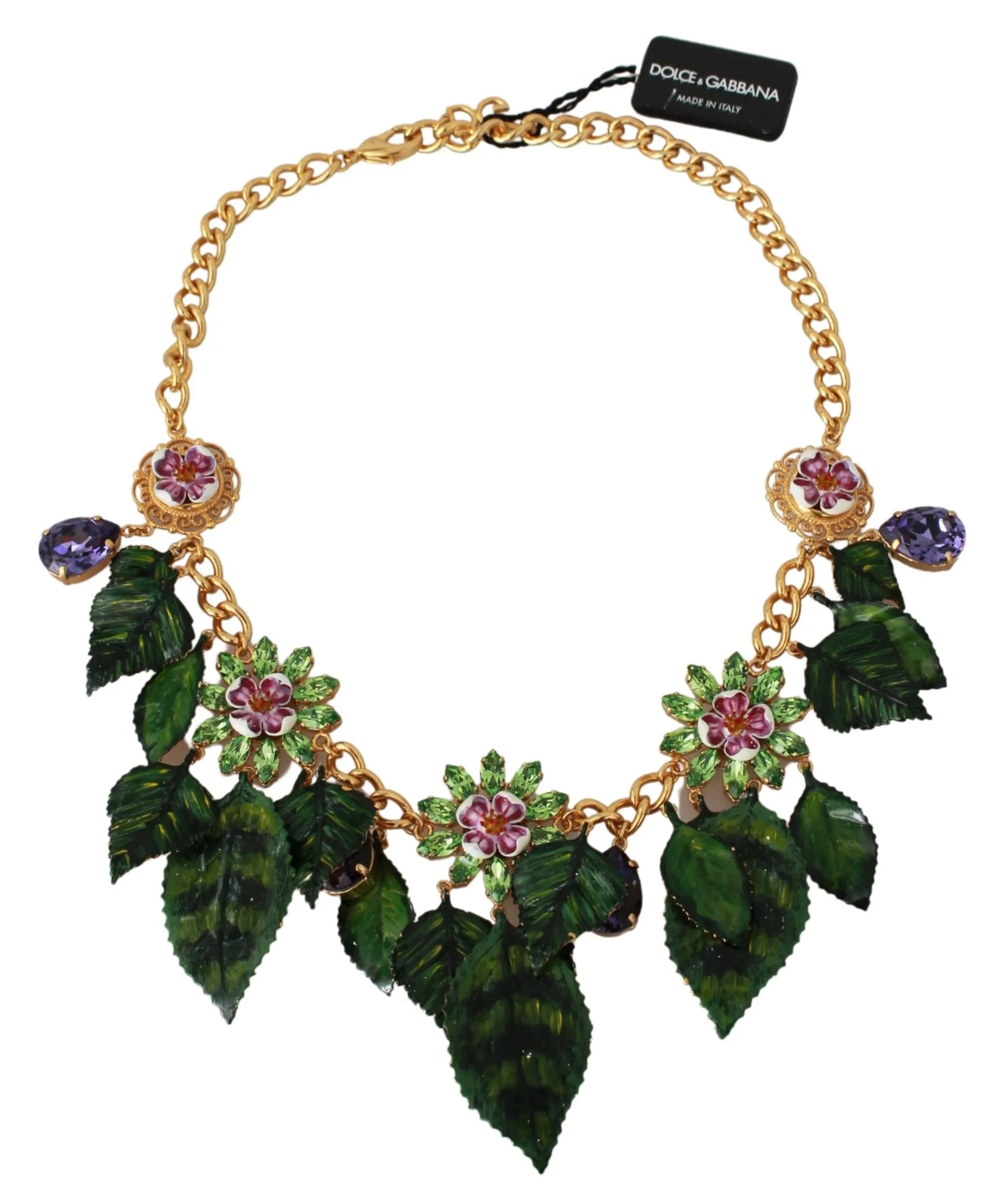 Elegant Floral Sicily Charm Necklace sold by Louxly product image thumbnail 5
