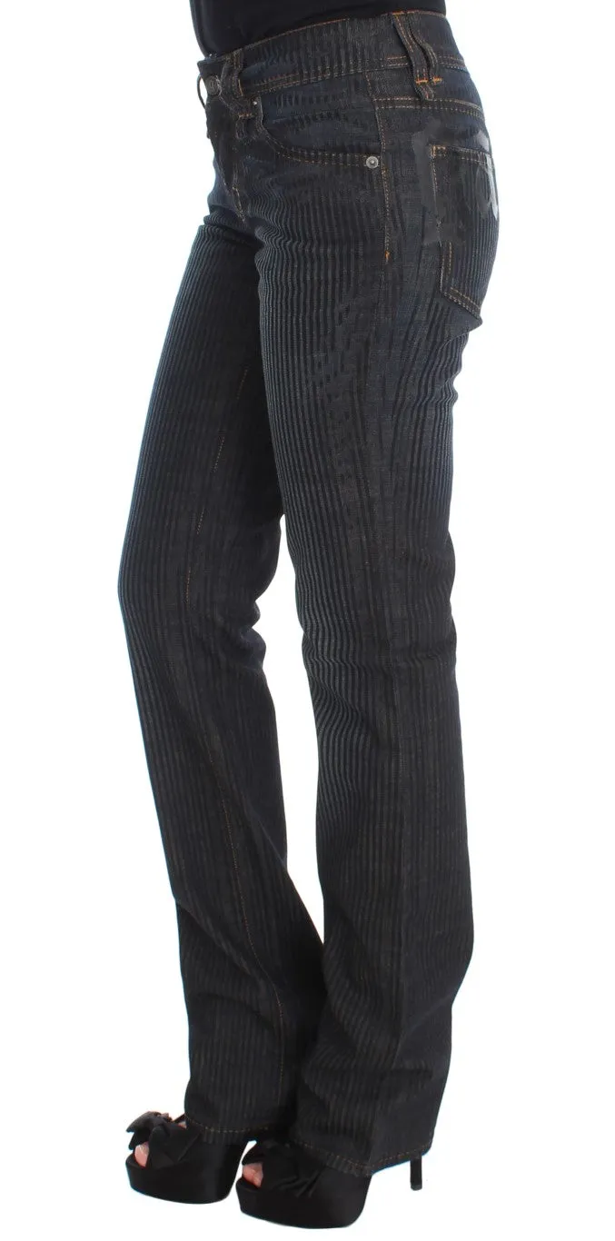 Chic Slim Fit Bootcut Designer Jeans sold by Louxly product image thumbnail 2