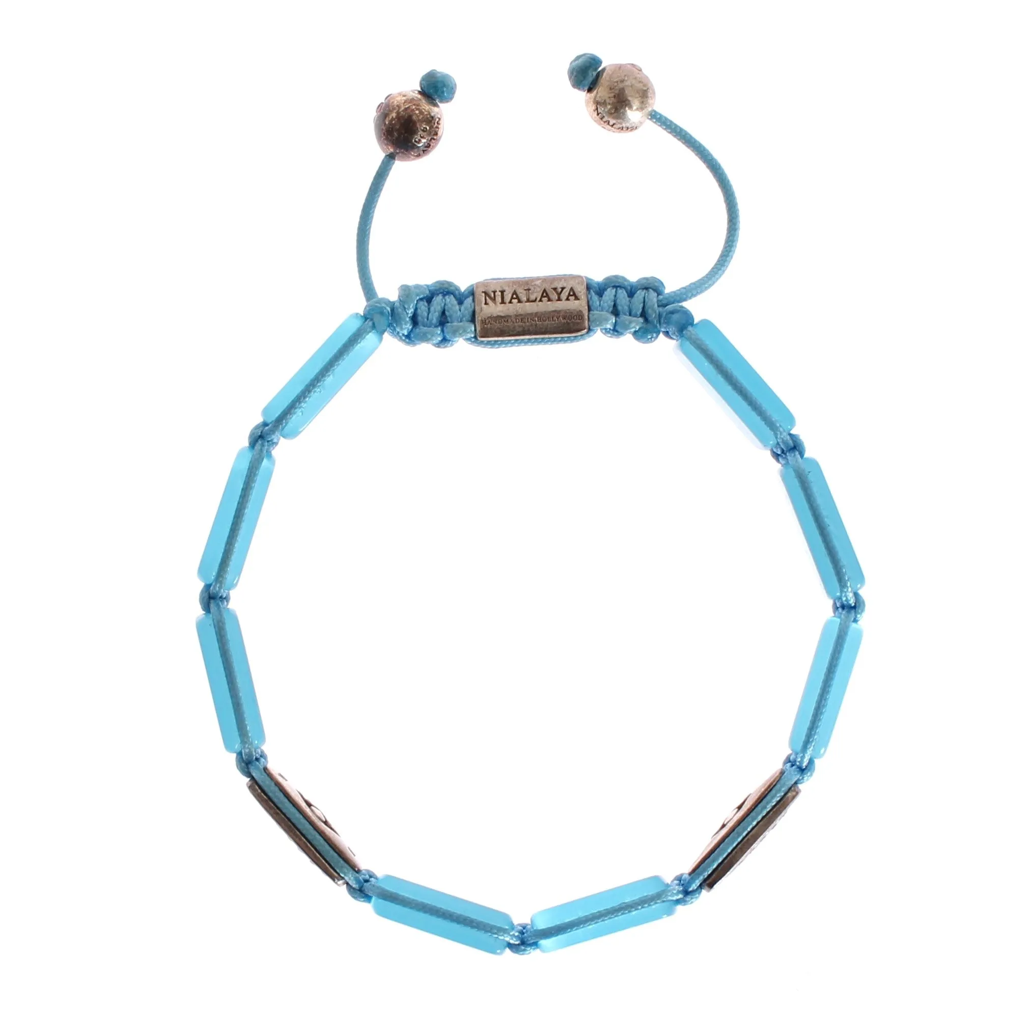 Chic Nialaya Diamond & Opal Beaded Bracelet sold by Louxly product image thumbnail 2