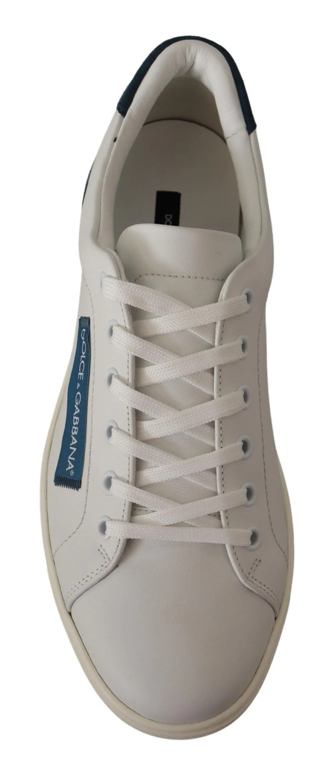Chic White Leather Low-Top Sneakers sold by Louxly product image thumbnail 5