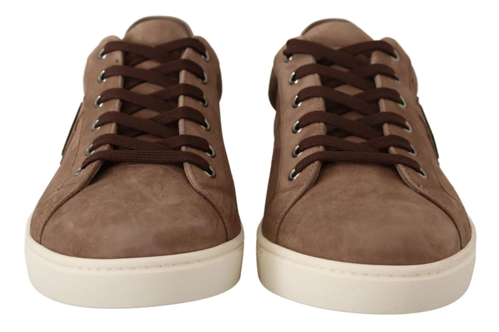 Elegant Brown Leather Sneakers for Men sold by Louxly product image thumbnail 2