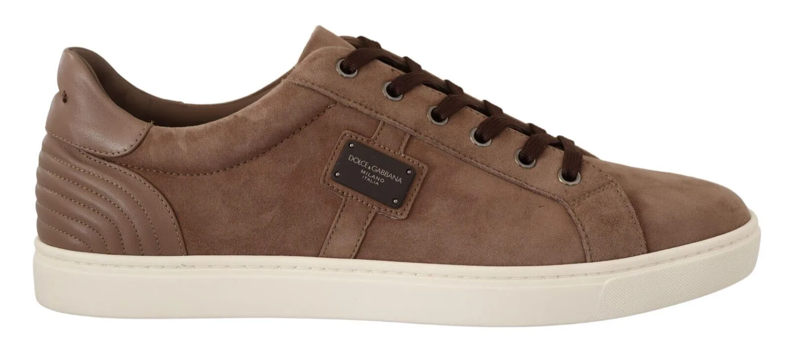 Elegant Brown Leather Sneakers for Men sold by Louxly