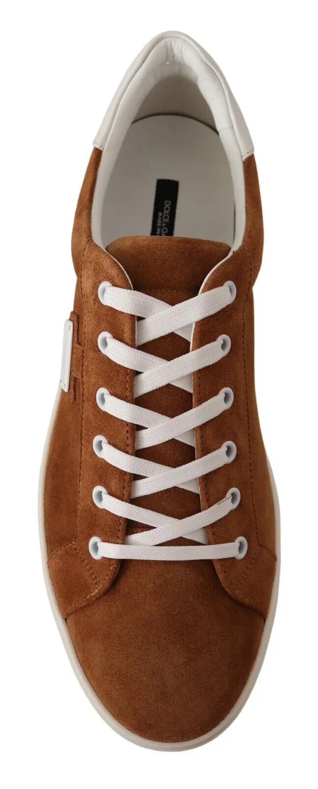 Elegant Two-Tone Leather Sneakers sold by Louxly product image thumbnail 4