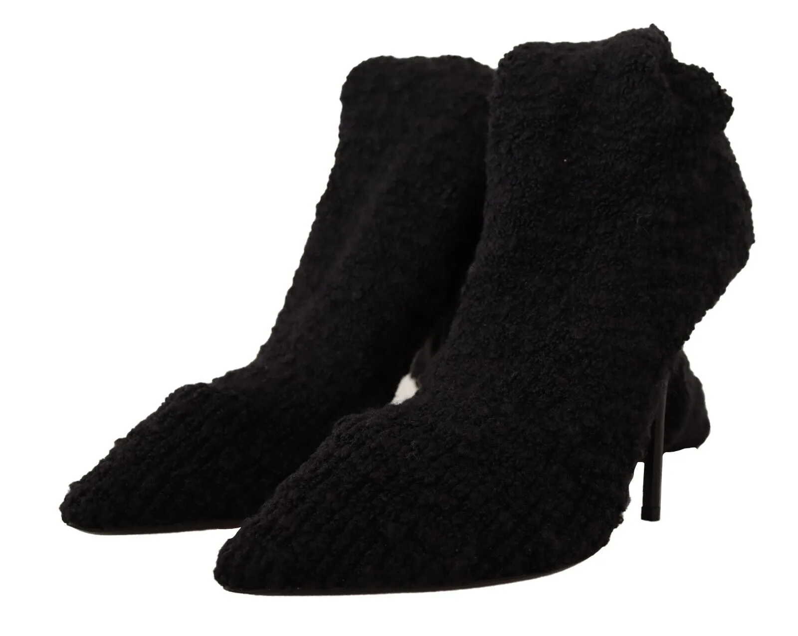 Chic Black Stretch Sock Boots sold by Louxly product image thumbnail 3