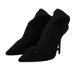Elegant Black Stretch Socks Boots sold by Louxly